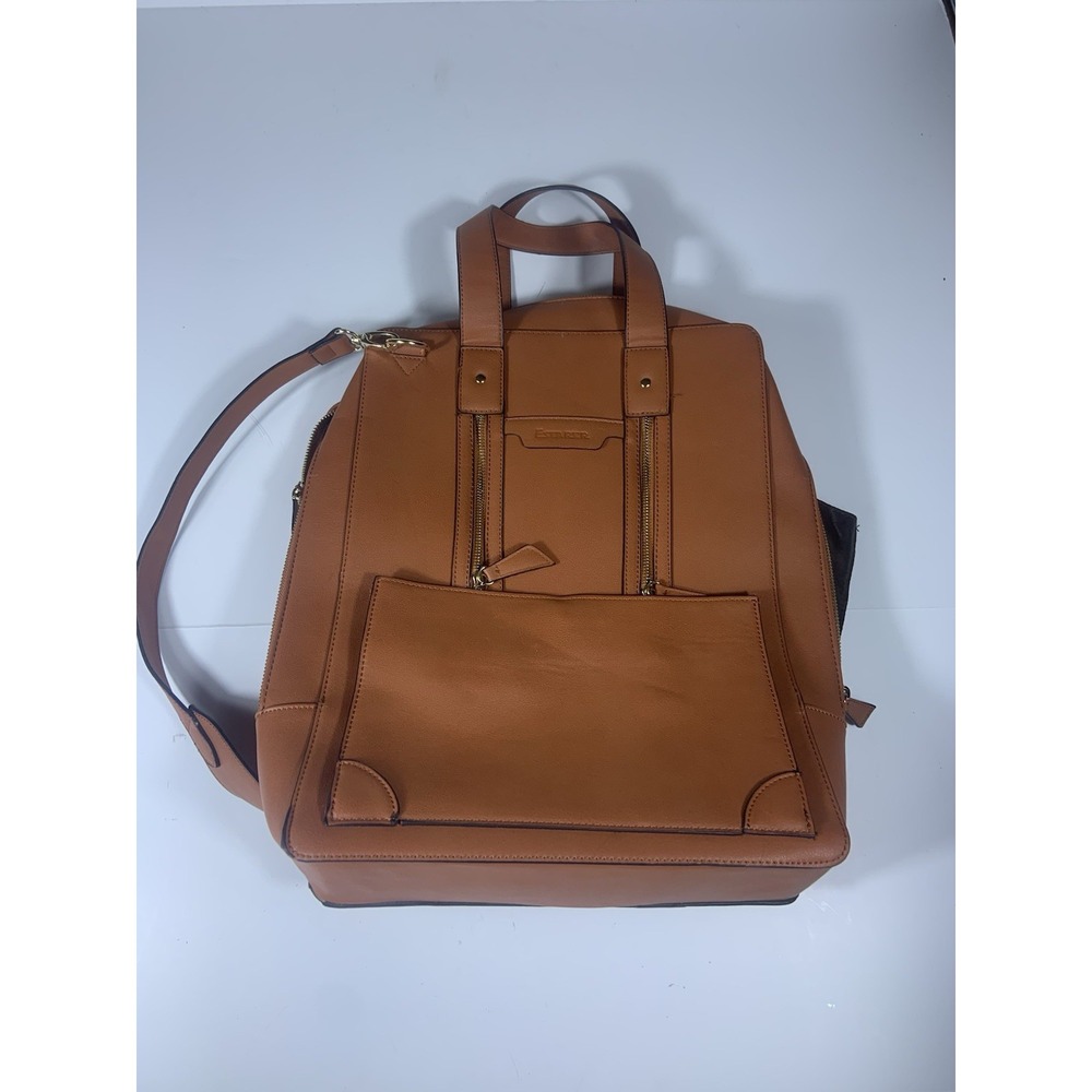 Estarer Women Business Briefcase Handbag Leather 15 Inch Shoulder Laptop Bag